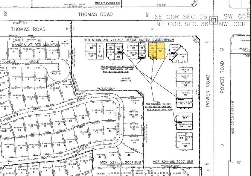 3514 N Power Rd, Mesa, AZ à louer - Plan cadastral - Image 2 de 20