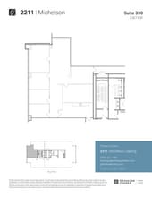 18301 Von Karman Ave, Irvine, CA à louer Plan d’étage- Image 1 de 1