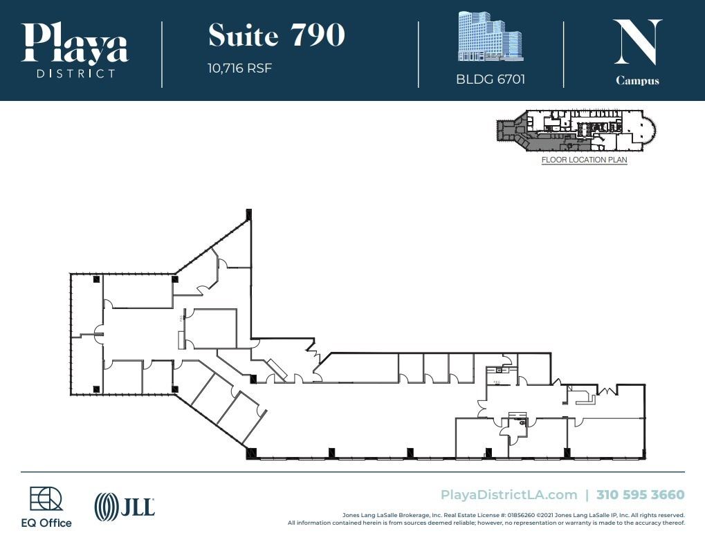 6100 Center Dr, Los Angeles, CA for lease Floor Plan- Image 1 of 1