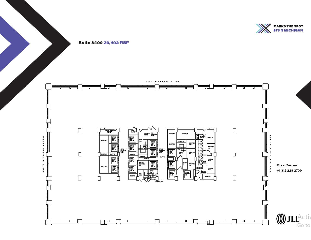 875 N Michigan Ave, Chicago, IL for lease Floor Plan- Image 1 of 1