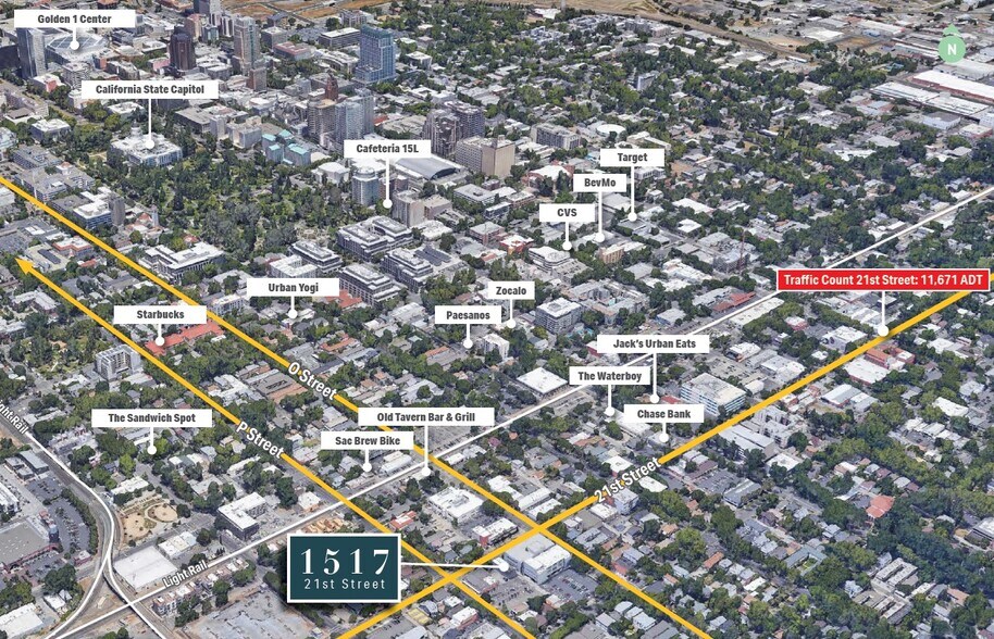 1517 21st St, Sacramento, CA à vendre - Photo du bâtiment - Image 2 de 2