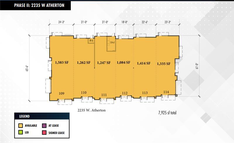 1527 S Airport Way, Manteca, CA for lease Floor Plan- Image 1 of 1