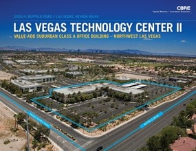2500 N Buffalo Dr, Las Vegas, NV - Aérien  Vue de la carte - Image1