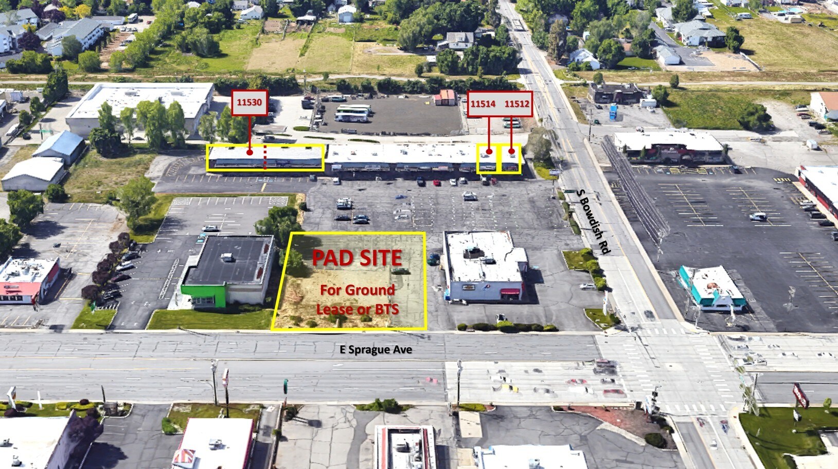 11530 E Sprague Ave, Spokane Valley, WA for lease Building Photo- Image 1 of 4