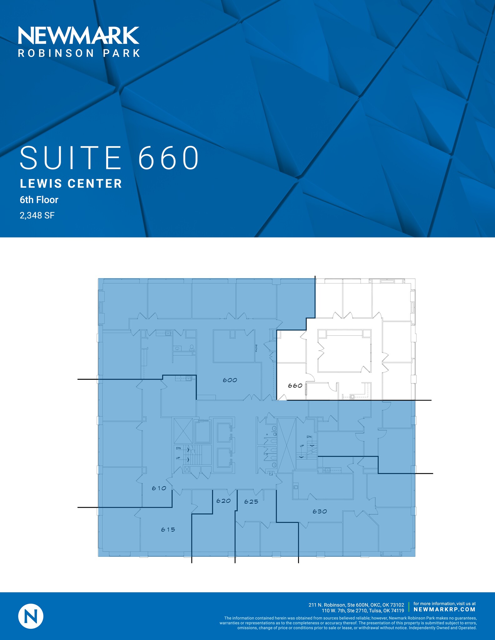 2021 S Lewis Ave, Tulsa, OK à louer Plan de site- Image 1 de 1