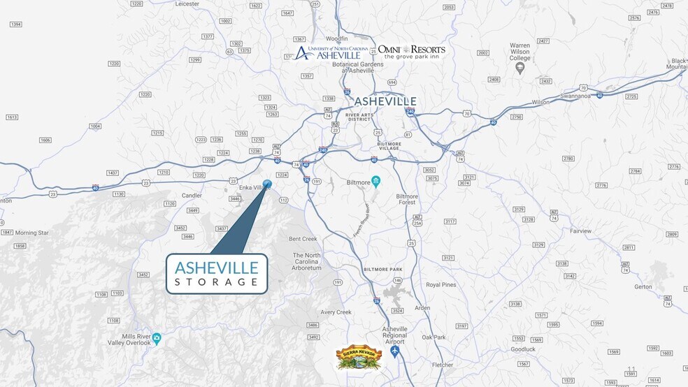 990 Sand Hill Rd, Asheville, NC à vendre - Photo du bâtiment - Image 3 de 4