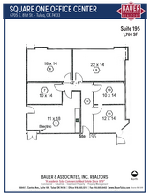 6703-6709 E 81st St, Tulsa, OK for lease Floor Plan- Image 1 of 9