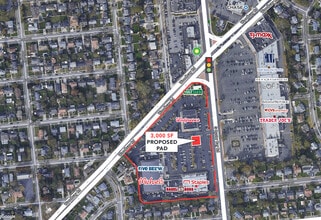 410-2 S Oyster Bay Rd, Hicksville, NY - AERIAL map view