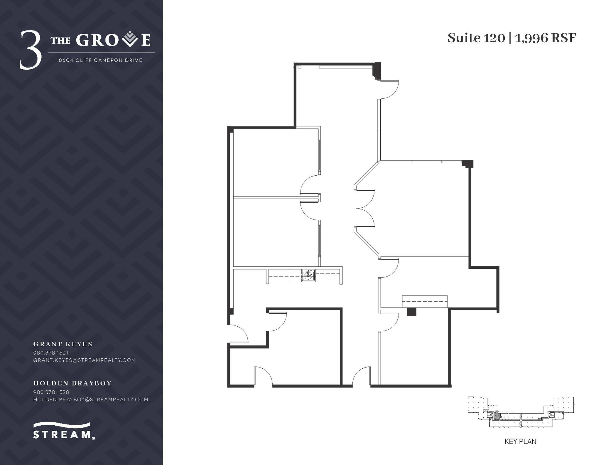 8604 Cliff Cameron Dr, Charlotte, NC à louer Plan d’étage- Image 1 de 1
