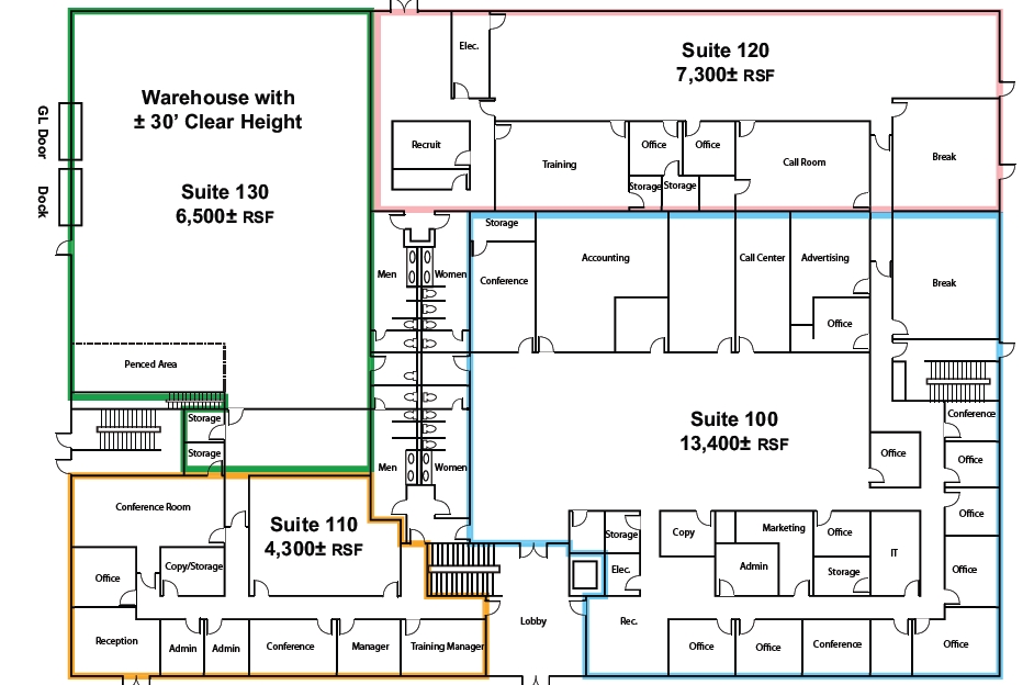 2440 Gold River Rd, Rancho Cordova, CA à louer Plan d’étage- Image 1 de 1