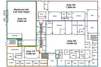 2440 Gold River Rd, Rancho Cordova, CA à louer Plan d’étage- Image 1 de 1