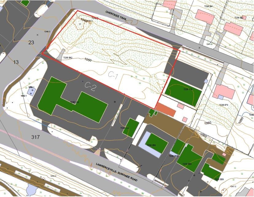 Highway 23, Suwanee, GA à vendre Plan cadastral- Image 1 de 12