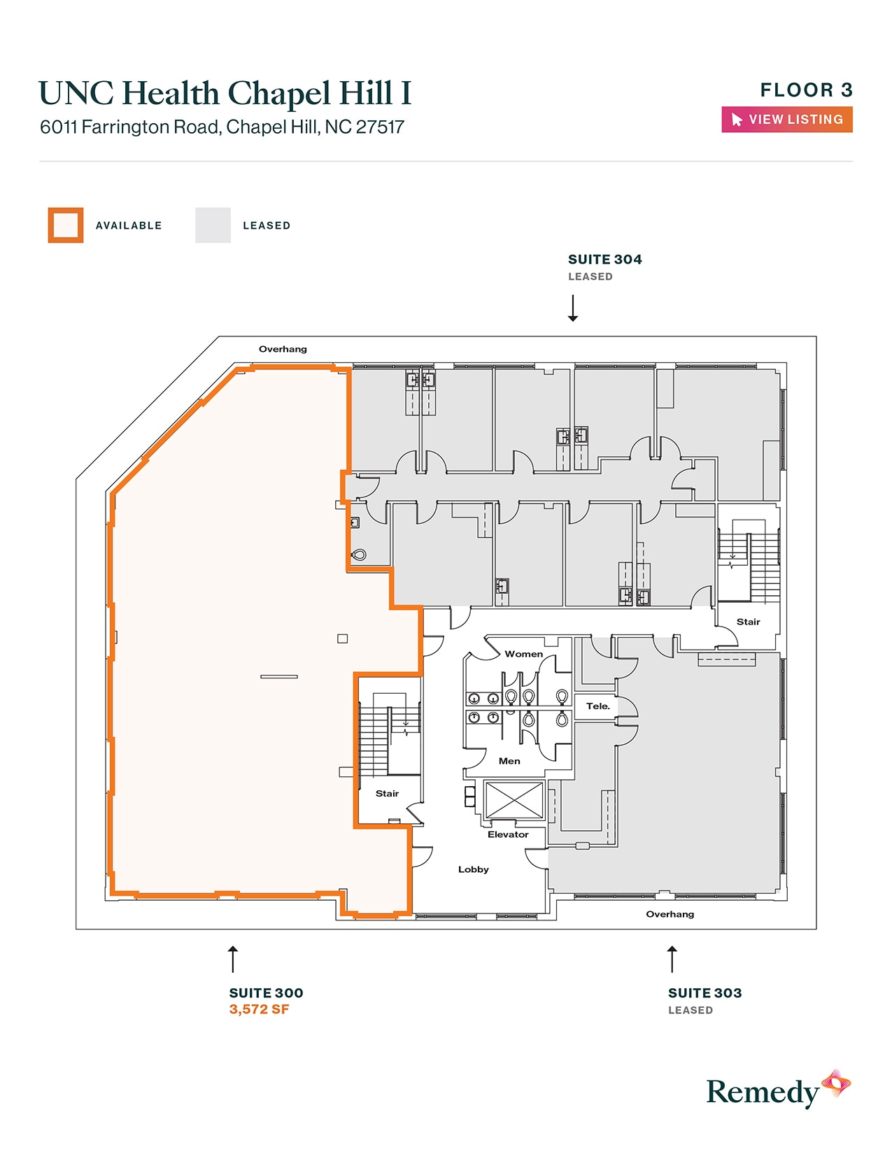 6011 Farrington Rd, Chapel Hill, NC for lease Floor Plan- Image 1 of 1