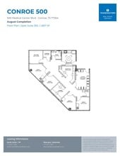 500 Medical Center Blvd, Conroe, TX à louer Plan d’étage- Image 2 de 2
