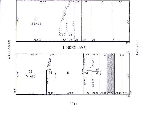 320-330 Fell St, San Francisco, CA for sale - Plat Map - Image 2 of 28