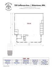 701-709 Jefferson Ave SW, Watertown, MN for lease Site Plan- Image 1 of 1