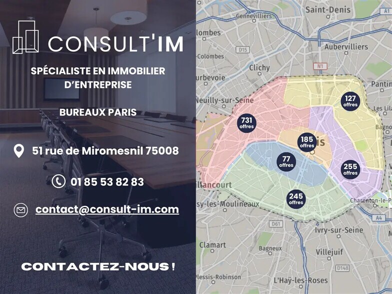 Office in Montreuil for lease - Building Photo - Image 1 of 2