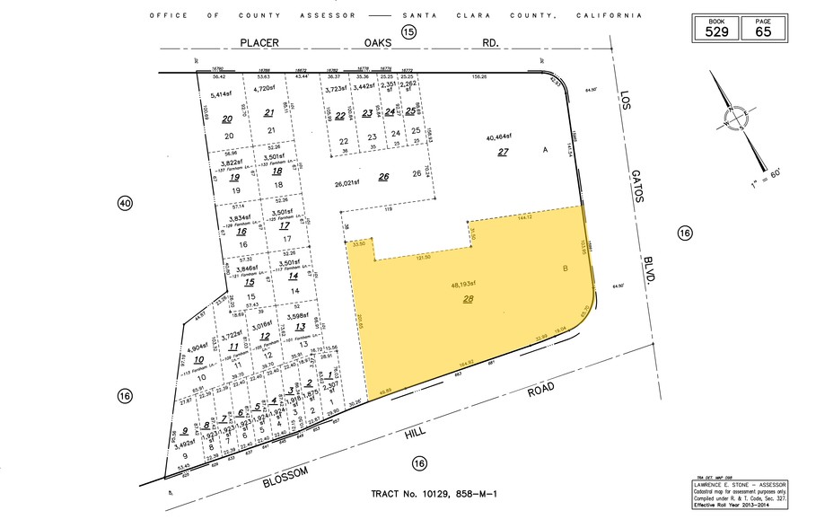 663 Blossom Hill Rd, Los Gatos, CA à vendre - Plan cadastral - Image 1 de 1