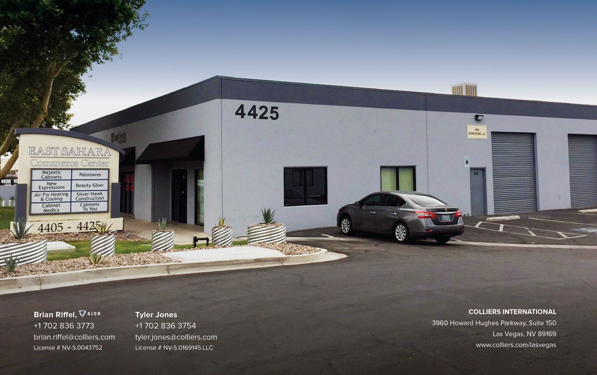 4405 E Sahara Ave, Las Vegas, NV à louer Photo du bâtiment- Image 1 de 2
