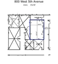 800 W 5th Ave, Naperville, IL à louer Plan d’étage- Image 2 de 14