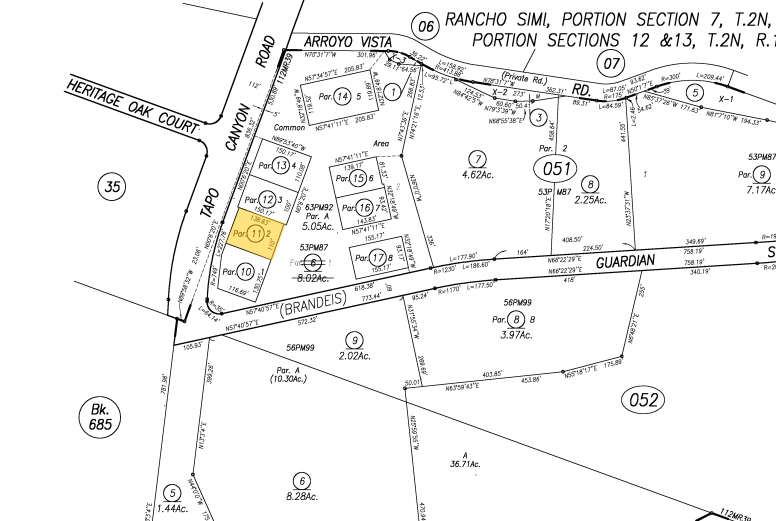 4109 Guardian St, Simi Valley, CA à louer - Plan cadastral - Image 3 de 6