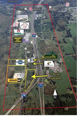 More details for Xxx Freeway Dr, Columbus, MN - Land for Sale