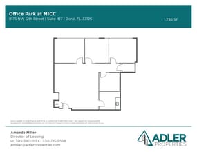 7925 NW 12th St, Doral, FL for lease Floor Plan- Image 1 of 1