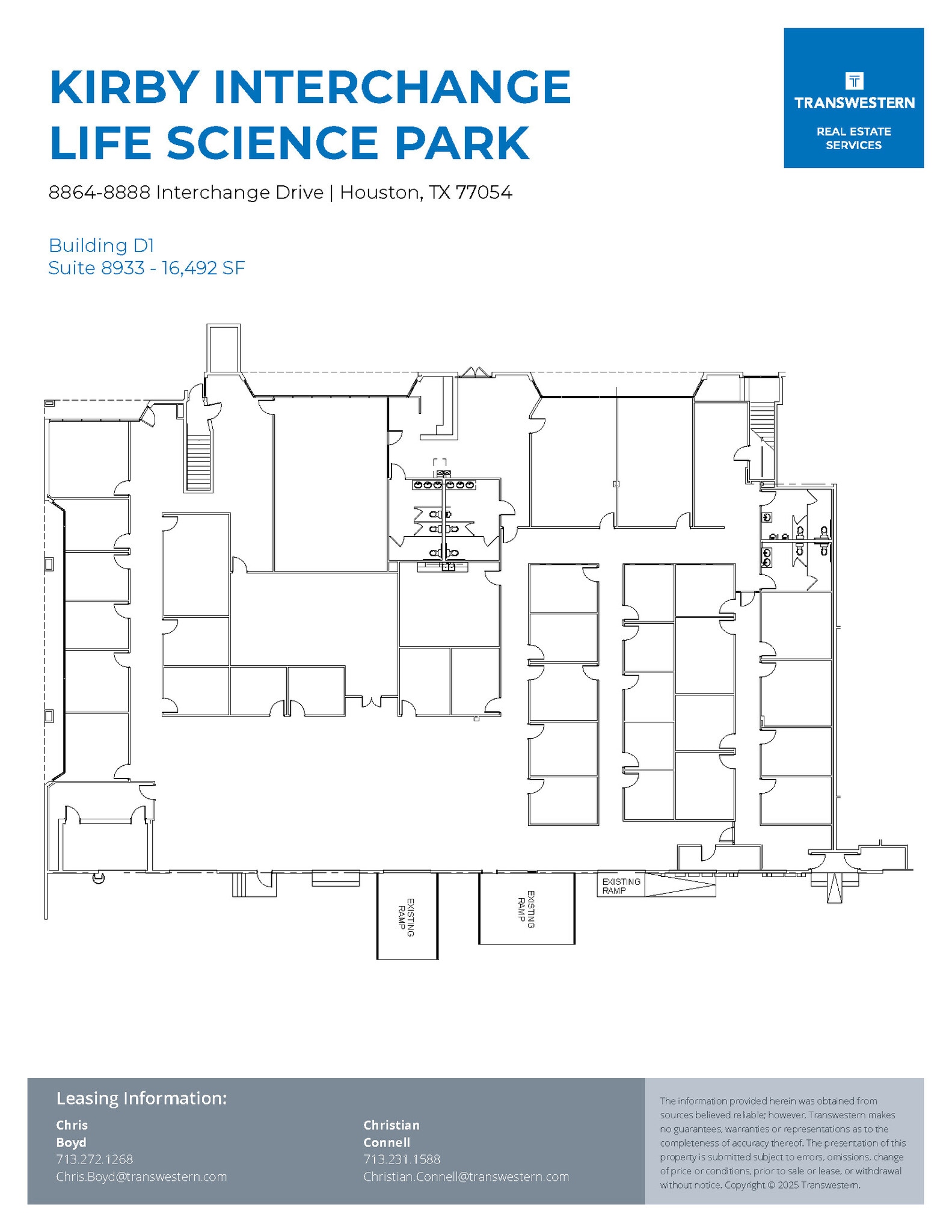 8901-8933 Interchange Dr, Houston, TX for lease Floor Plan- Image 1 of 1