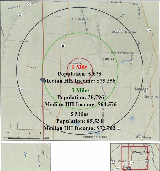 Lake Joy Road And Feagin Mill Rd, Warner Robins, GA à vendre - Autre - Image 3 de 6