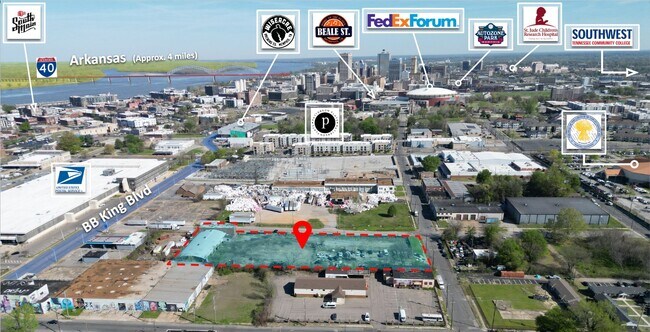Plus de détails pour 259 Webster Ave, Memphis, TN - Industriel à vendre