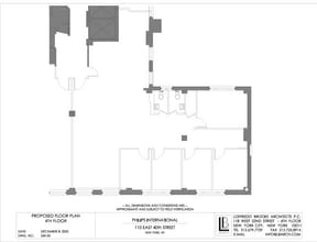 104-110 E 40th St, New York, NY à louer Plan d’étage- Image 1 de 8