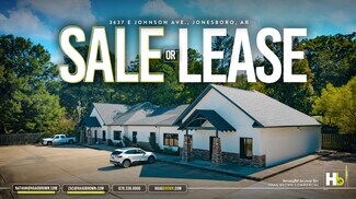 Plus de détails pour 3637 E Johnson Ave, Jonesboro, AR - Bureau à vendre