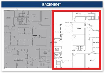 16 W Third St, Winston-Salem, NC à louer Plan d  tage- Image 1 de 1