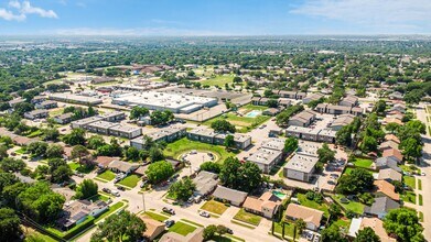 1002 S Edmonds Ln, Lewisville, TX - Aerial map view