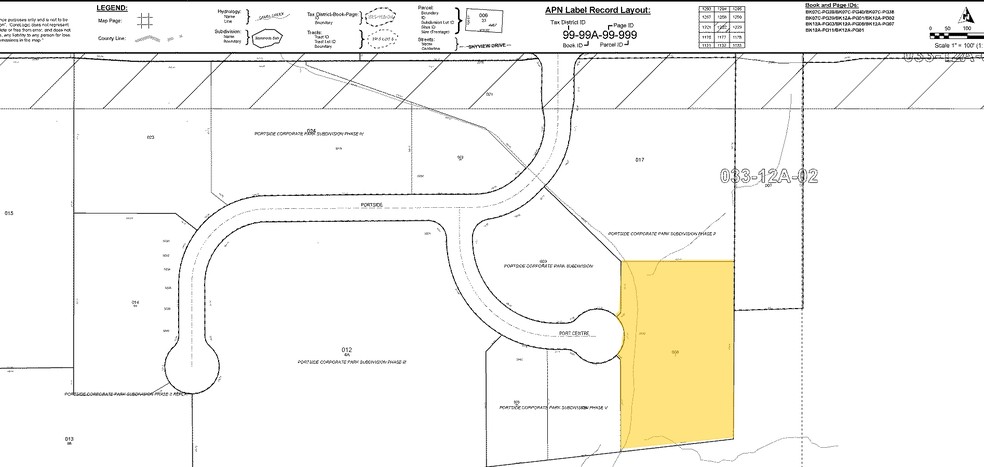 Portside Dr, Medina, OH à vendre - Plan cadastral - Image 3 de 4