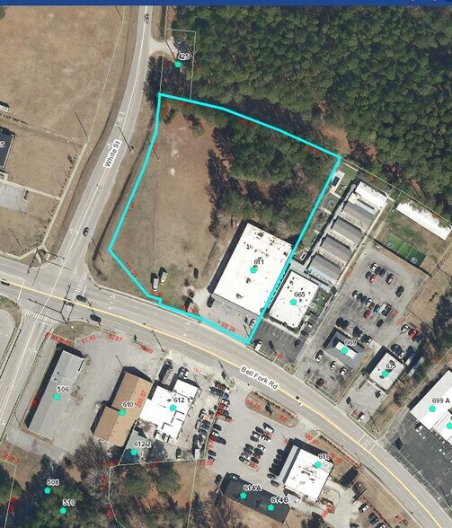 611 Bell Fork Rd, Jacksonville, NC à vendre - Photo du bâtiment - Image 2 de 3