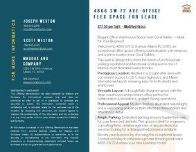 4866 SW 72nd Ave, Miami, FL for lease Building Photo- Image 2 of 5