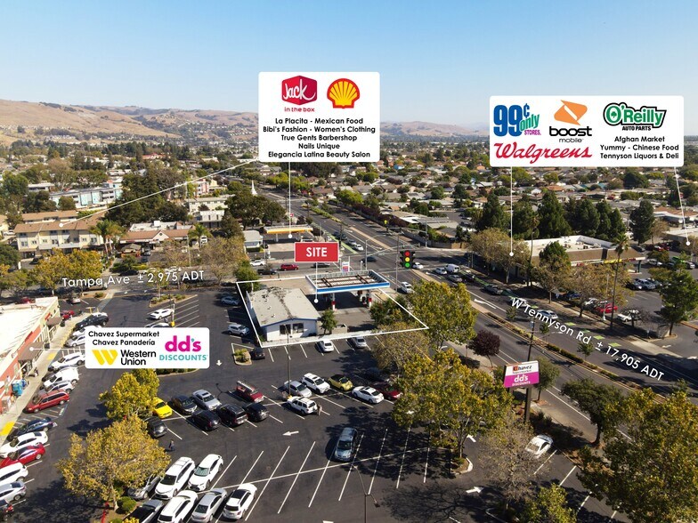 1109 W Tennyson Rd, Hayward, CA à vendre - Photo du bâtiment - Image 3 de 10