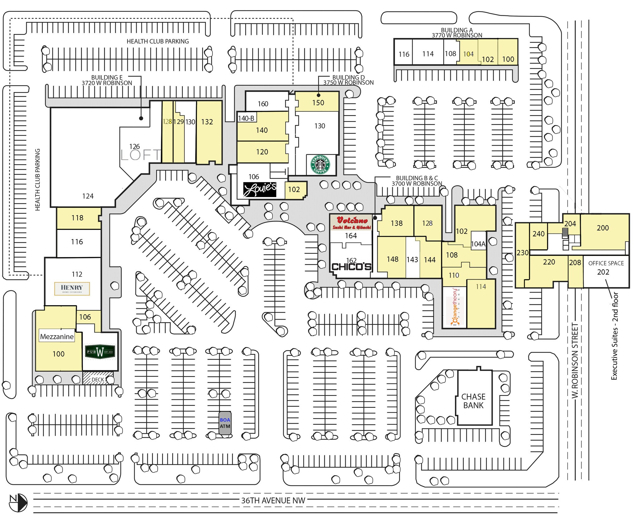 3770 W Robinson St, Norman, OK à louer Plan de site- Image 1 de 1