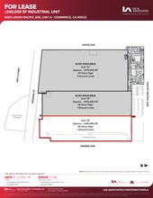 4000 Union Pacific Ave, Commerce, CA for lease Site Plan- Image 1 of 1