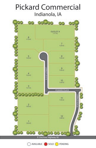 Plus de détails pour 2103 E 2nd Ave, Indianola, IA - Terrain à vendre