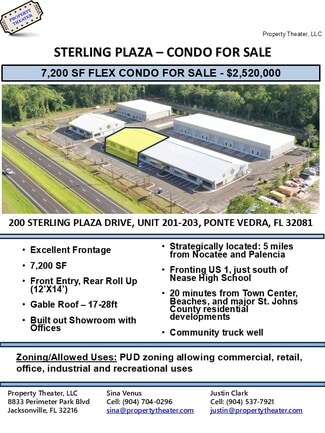 More details for 200 Sterling Plaza Dr, Town Of Nocatee, FL - Flex for Sale