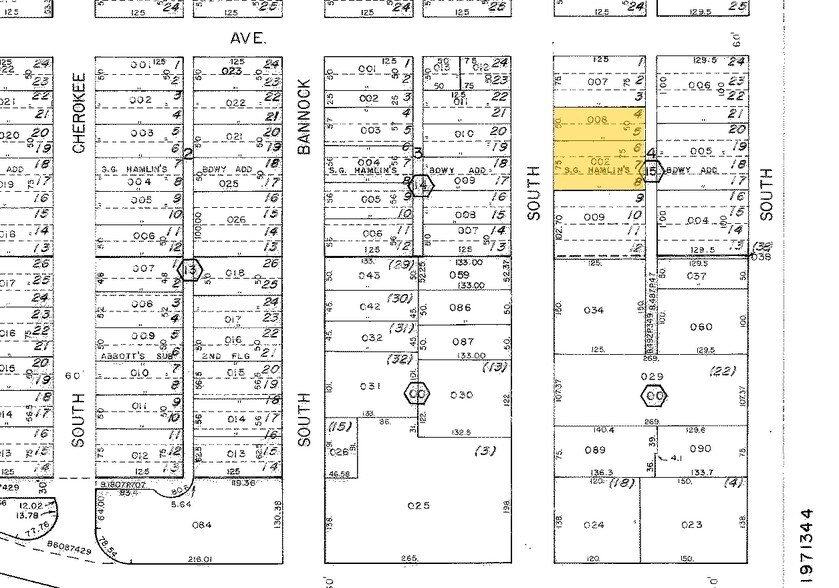 3220 S Acoma St, Englewood, CO à louer - Plan cadastral - Image 2 de 4