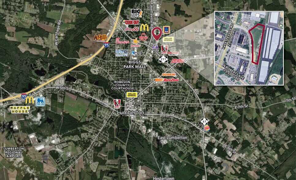 0 Boomerang dr, Lumberton, NC for sale - Building Photo - Image 2 of 4