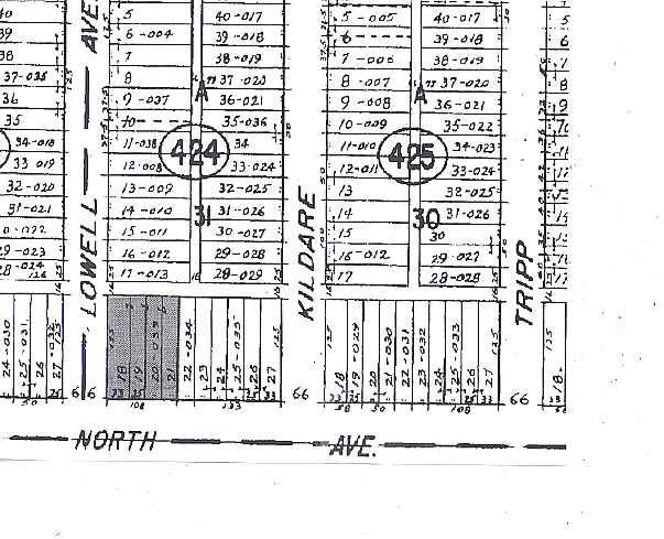 4320 W North Ave, Chicago, IL à louer - Plan cadastral - Image 2 de 11