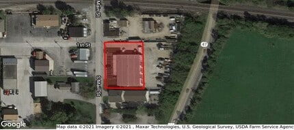 250 S Main St, Sugar Grove, IL - Aerial  map view