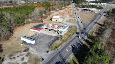 526 Aberdeen Rd, Raeford, NC - AERIAL map view