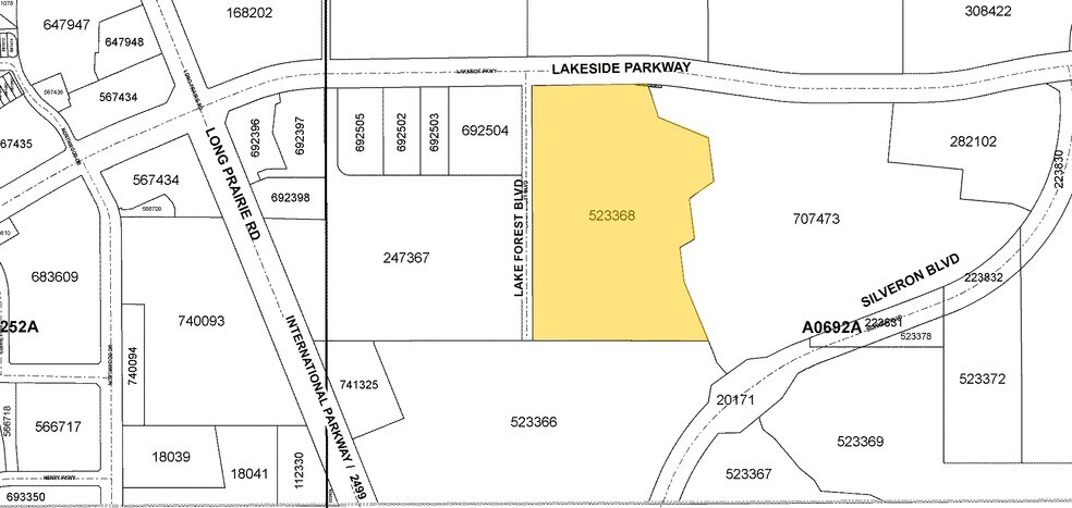 1901 Lakeside Pky, Flower Mound, TX for lease - Plat Map - Image 2 of 8