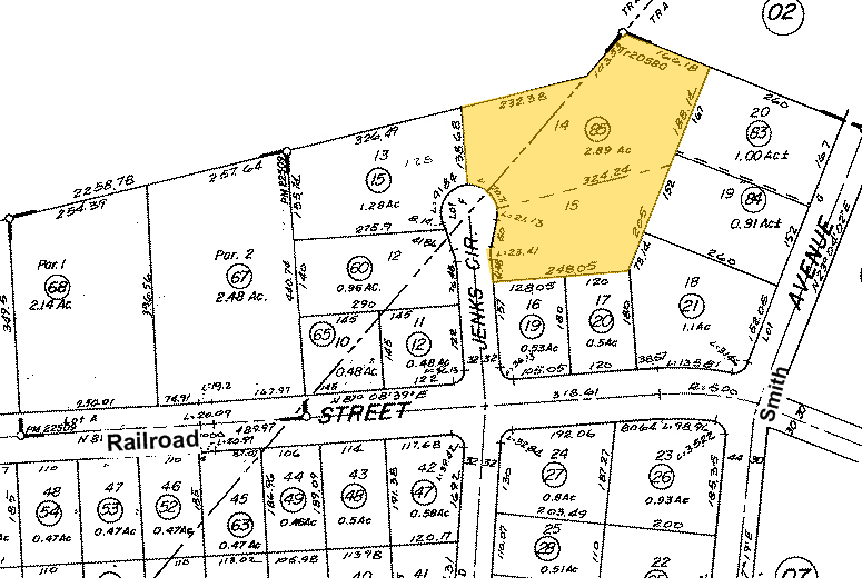 423 Jenks Cir, Corona, CA for lease - Plat Map - Image 2 of 2