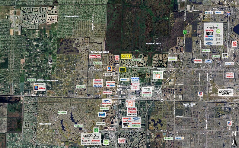 Okeechobee Blvd, Royal Palm Beach, FL à louer - Photo du bâtiment - Image 2 de 3